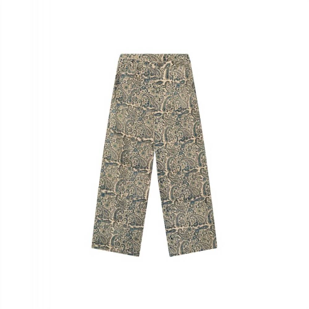 NEW MAISON HOTEL women's pacific cashmere pepo pant in dark paisley